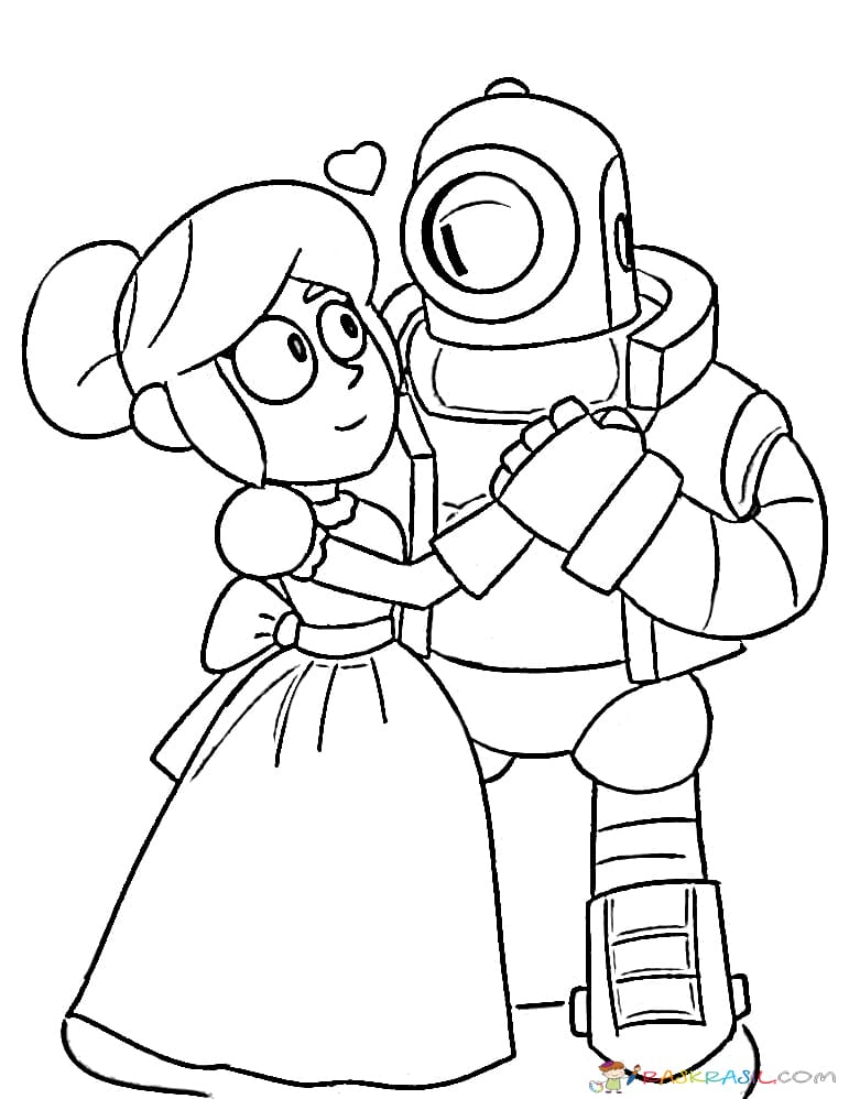 Brawl Stars kolorowanki